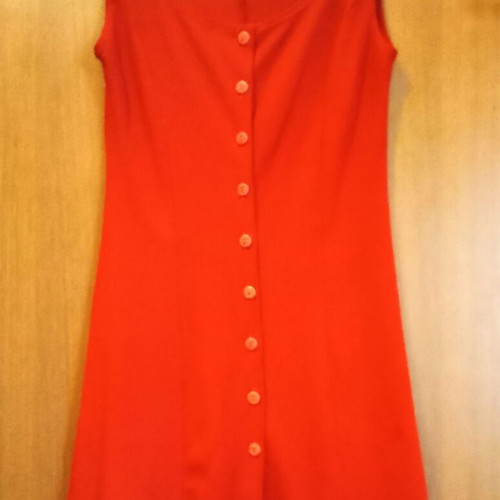 Summer dress red like new, size S/M