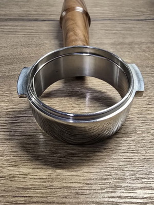 Knodos Bottomless Portafilter 58mm for Espresso Machine like new