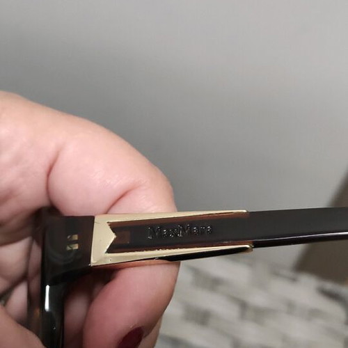 Max Mara sunglasses like new, black and brown, with myopia