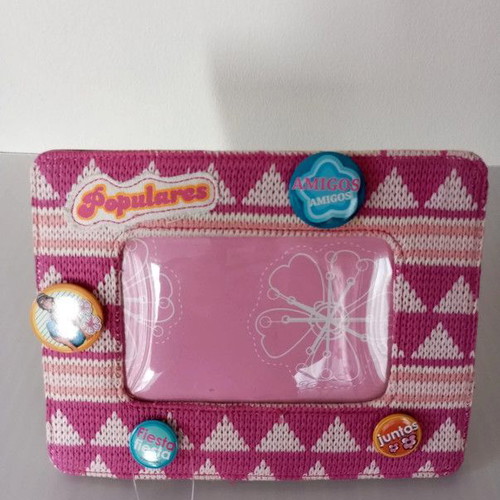 Patty set new with pillow, frame and wallet