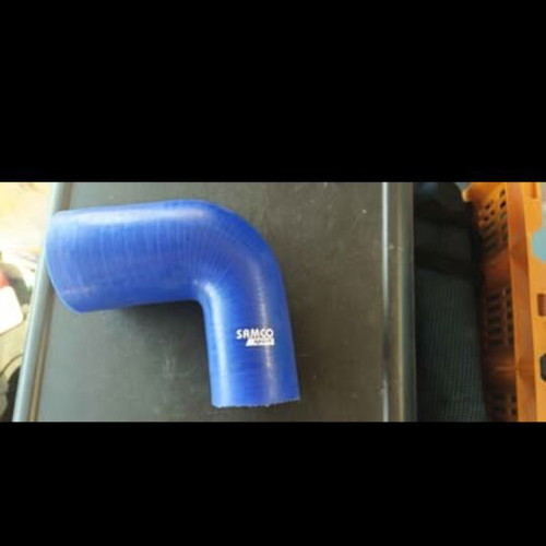 Bmc barrel filter kit used with Samco silicone collar