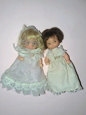Rosebud Mini dolls Mattel 1976 set like new