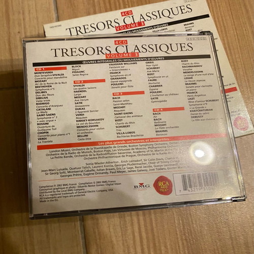 Trésors classiques CD new, classical music set of 4