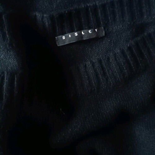 Sisley pullover like new, black, size M