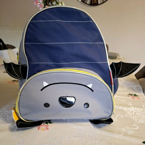 Skip Hop Zoo Kids Bat Backpack used