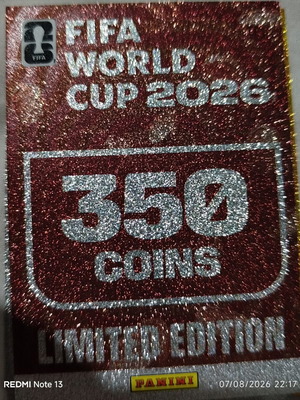 Panini Adrenalyn XL FIFA World Cup 2026 limited edition sticker