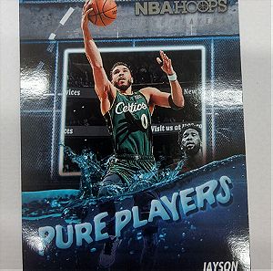 2023-24 Panini-NBA Hoops Basketball Jayson Tatum Pure Players #5