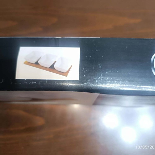 Cryspo Trio Noel Christmas serving set, brand new