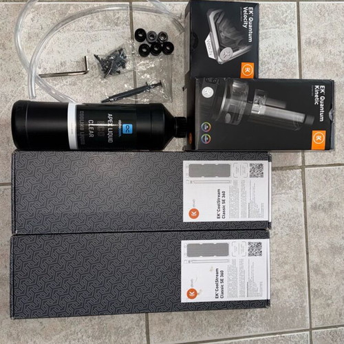 Custom Watercooling Set EKWB full copper used