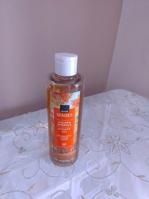 Avon Senses Golden Embrace shower gel new 250ml