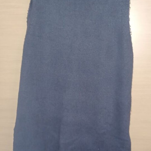 Knitted Kazaka with turtleneck, like new, dark blue