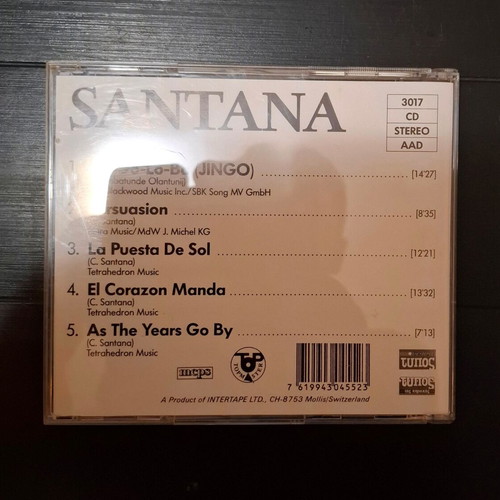 Santana Santana CD used, rock compilation