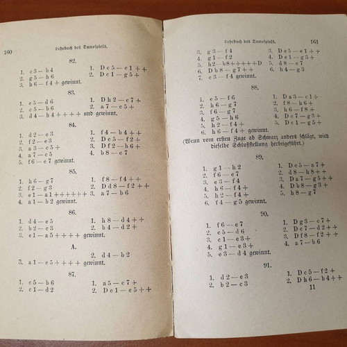 Two chess books by Jean Dufresne, early 20th century