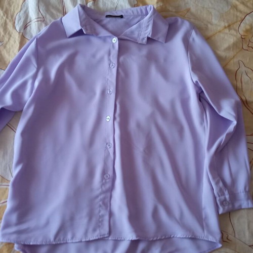 Purple lilac shirt, size M / 38 / 10