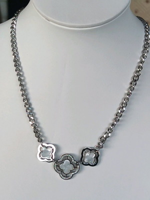 Steel Necklace New Silver