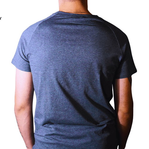 Legendary T-shirt Infinity gray new, 94% cotton 6% spandex