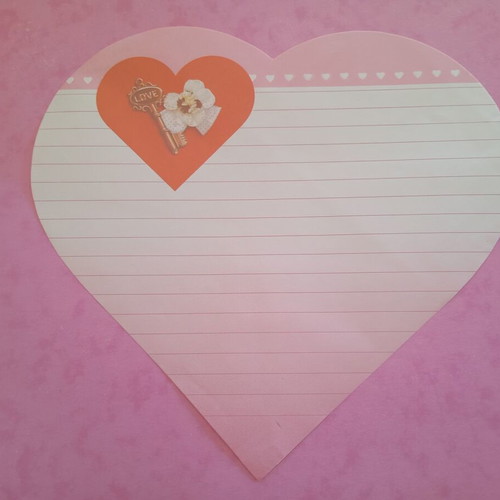 Love vintage envelope and letter sheet like new