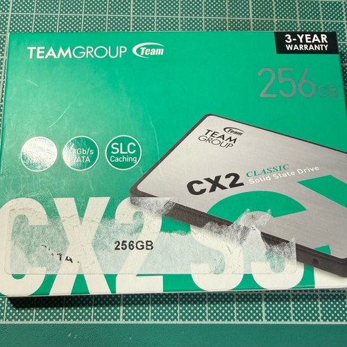 Teamgroup SSD disk 256GB new