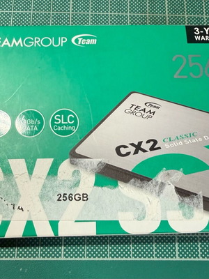Teamgroup SSD disk 256GB new
