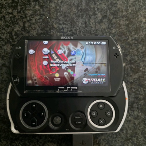 Sony PSP Go used with charger