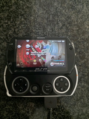 Sony PSP Go used with charger