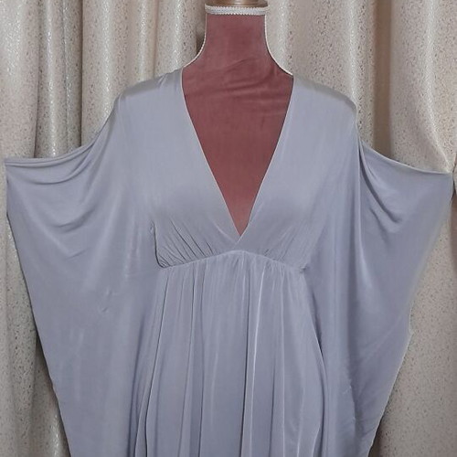 Feel Free London women's tunic dress, soft grey, size M