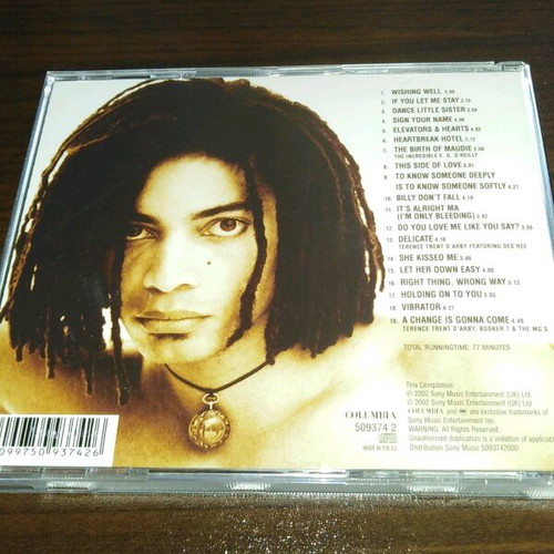 Terence Trent d'Arby Greatest Hits CD like new