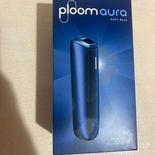 Ploom Aura blue new heated tobacco device
