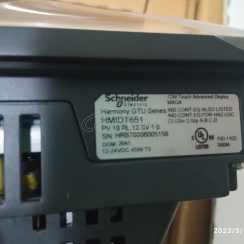 Schneider Magelis GTU Series HMIDT651 Touchscreen and PLC new