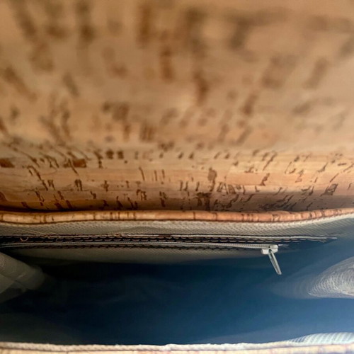 Cork Backpack like new, beige and brown