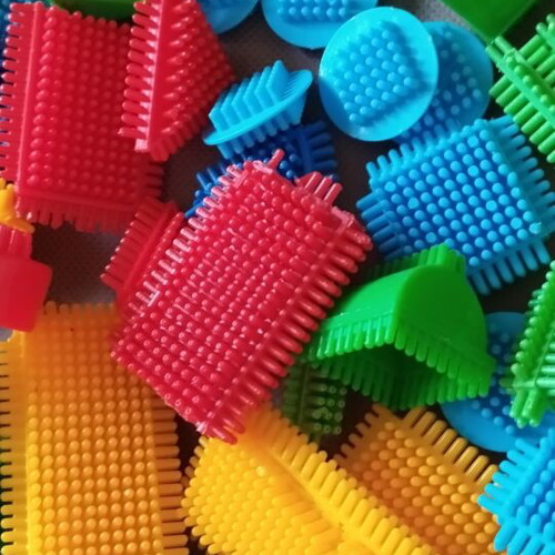 Building blocks used, assorted set