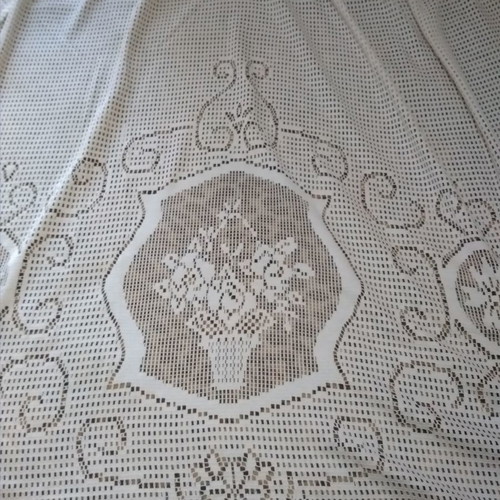Chytiroglou curtains vintage used, set of 2 pieces