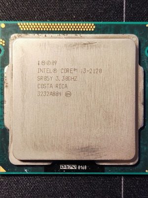 Intel Core i3 2120 processor used for socket 1155