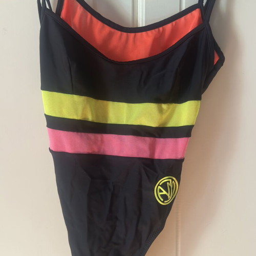 Du Point one-piece swimsuit like new, made in Italy, colorful, size S