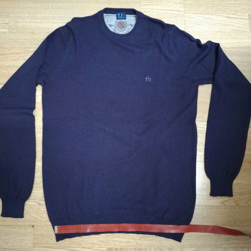 Trussardi Jeans purple men's sweater Medium like new