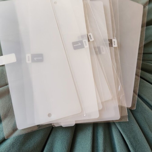 Screen protectors for Google Pixel 6a, pack of 8, new