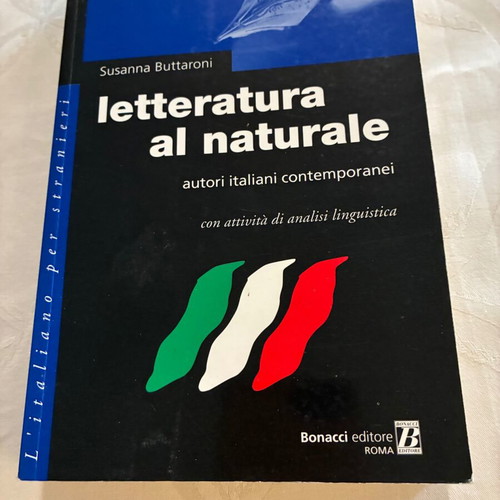 Italian books used, set of 10