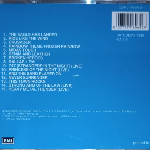 Saxon Best Of CD used, heavy metal compilation