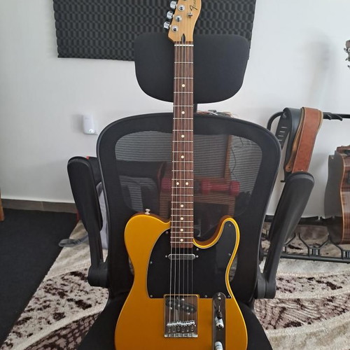 Fender Telecaster MIM 2013 Blaze Gold electric guitar used with gigbag