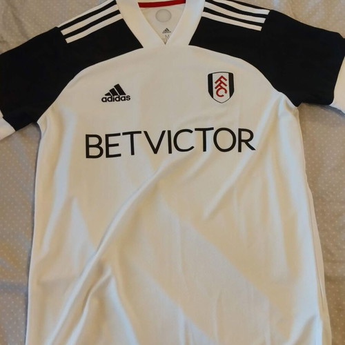 Fulham Home Shirt 2020‑21 like new, authentic Adidas