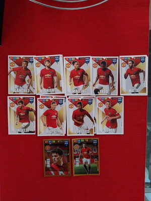 2020 FIFA Panini 365 Adrenalyn Manchester United like new