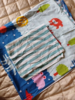 Ikea duvet cover and pillowcase set like new, children's 100×115 and 35×55