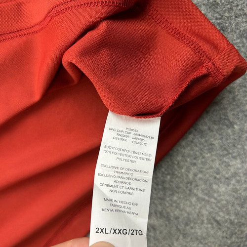 Dickies Pocket Tee men's T-shirt red oversized 2XL