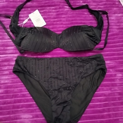 Black bikini medium size, new with tag