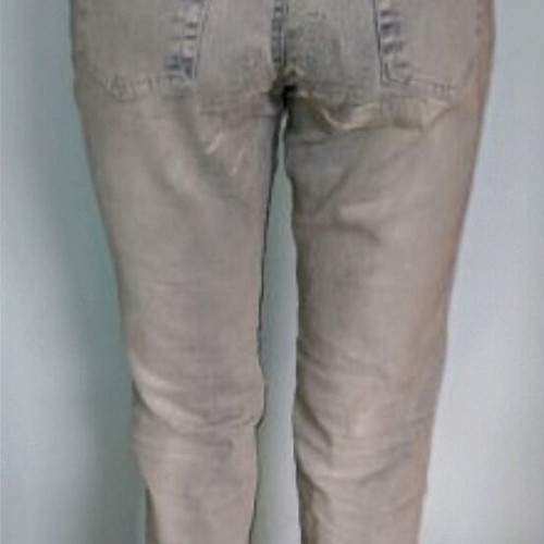 Vintage ripped and branded jeans high waist wide legs like new