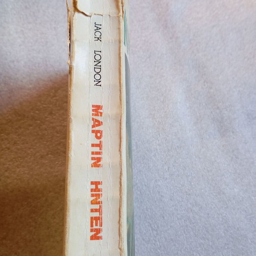 Martin Eden book by Jack London used, vintage 1982 edition