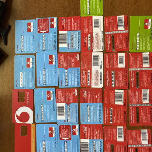 Phone cards like new, set of 25 different