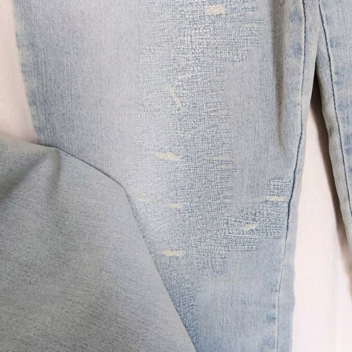 Vintage Charleston summer women's jeans used, bootcut