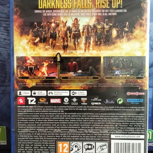 Midnight Suns Enhanced Edition PS5 sealed