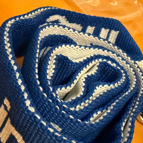 Intel lanyard new, fabric with woven logo